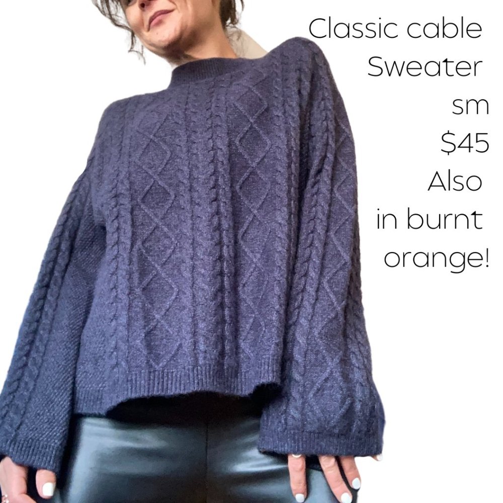 Classic cable knit